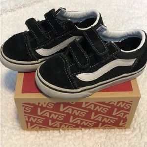 Toddler vans Velcro straps